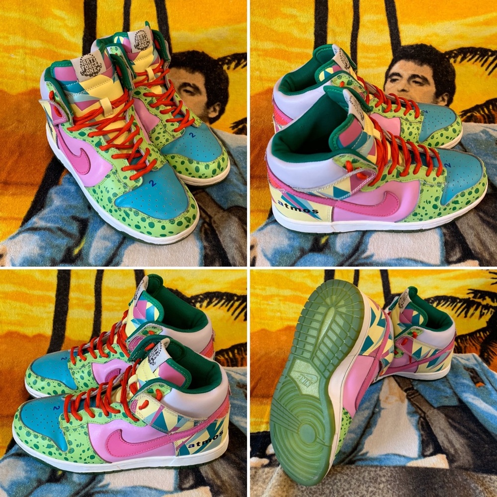 Rare Nike Atmos Art Force Ones men’s size 8